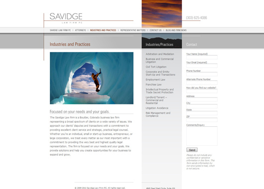 Savidge Law Firm Collateral Package